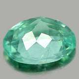 Unheated 0.88ct Oval Natural Paraiba Color Apatite, Natural Gemstone, Earth Mined. VVS Clean Stone