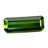 1.85ct Natural Genuine African Green Tourmaline, 12x4 Tourmaline Cut Faceted, VVS loose stone Eye Clean