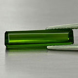 2.27ct Natural Genuine African Green Tourmaline, 17x4 Tourmaline Cut Faceted, VVS loose stone Eye Clean