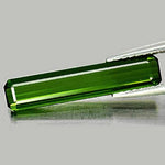 1.94ct Natural Genuine African Green Tourmaline, 19x4 Tourmaline Cut Faceted, VVS loose stone Eye Clean
