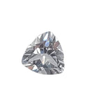 1.51ct, Natural (Genuine) White Clear Sapphire, 7mm Trillion Cut, VVS loose stone, September Birthstone, Diamond Like
