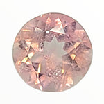 SALE!!!  0.96ct Natural Genuine Brazilian Pink Tourmaline, 6.5mm Round Faceted, SI loose stone