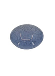 3.93ct Natural American Blue Chalcedony Round (Cabochon) 10mm, Top Quality, USA Natural Mined Stone