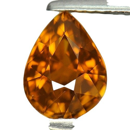 Unheated 1.38ct Natural Genuine African Orange Tourmaline